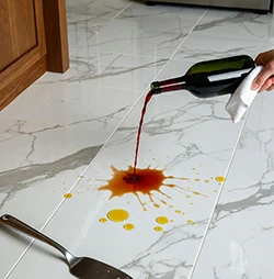 Gourmet Kitchen &ndash; Statuario Porcelain Marble Tile